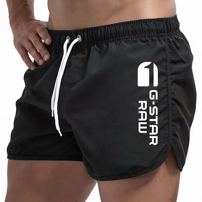 Men's quick-dry swim trunks - Lightweight beach and swimwear
