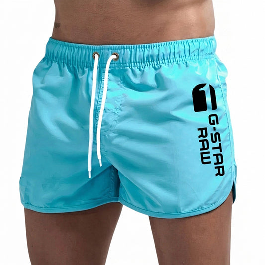 Men's quick-dry swim trunks - Lightweight beach and swimwear