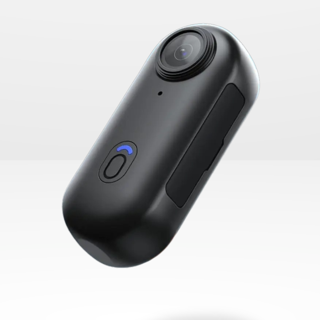 Mini POV camera | Compact 4K wireless recorder for hands-free use