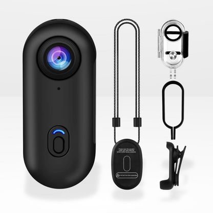 Mini POV camera | Compact 4K wireless recorder for hands-free use