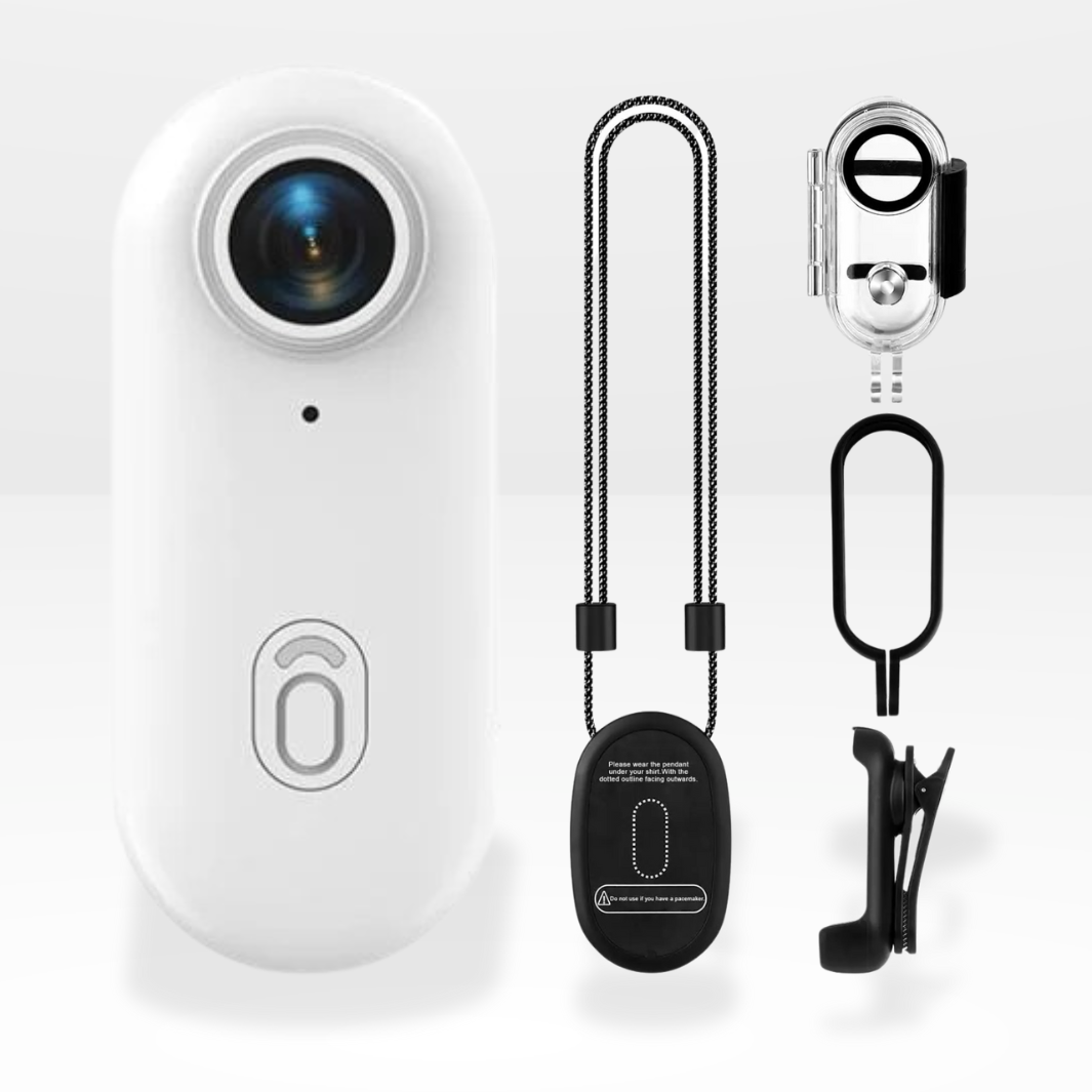 Mini POV camera | Compact 4K wireless recorder for hands-free use