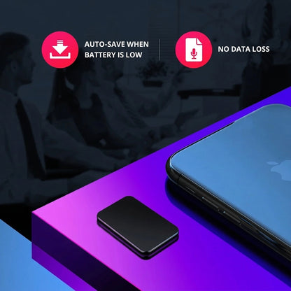 Mini voice recorder - compact audio recording for everyday use