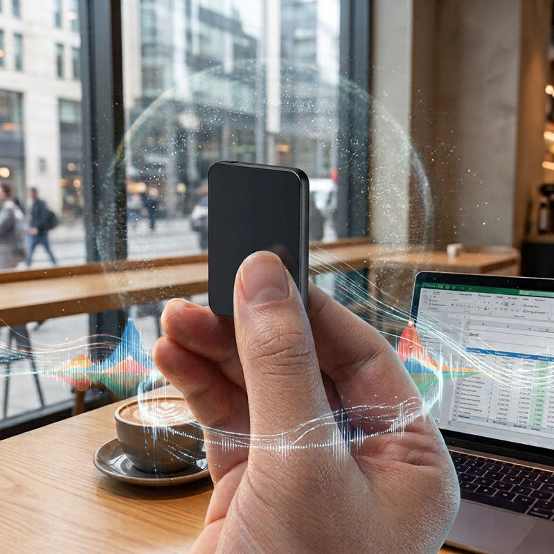Mini voice recorder - compact audio recording for everyday use