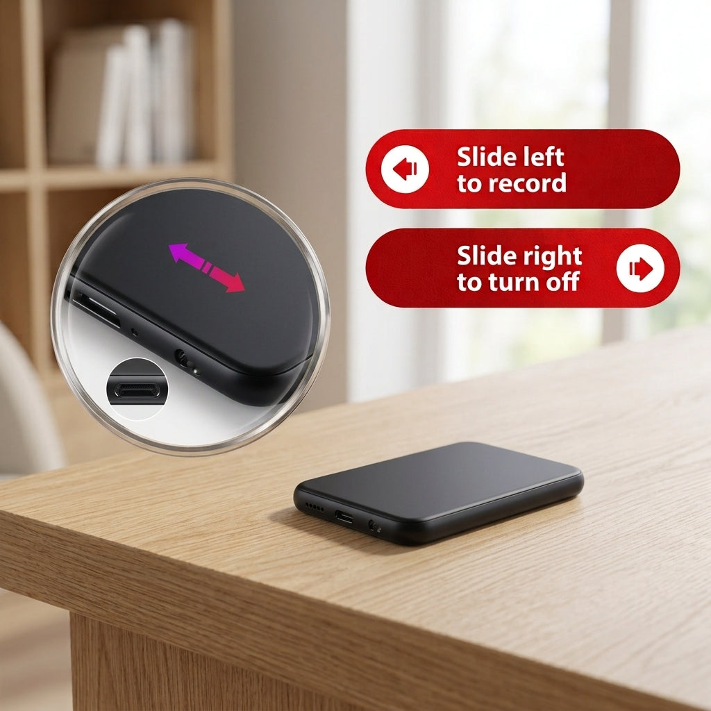 Mini voice recorder - compact audio recording for everyday use