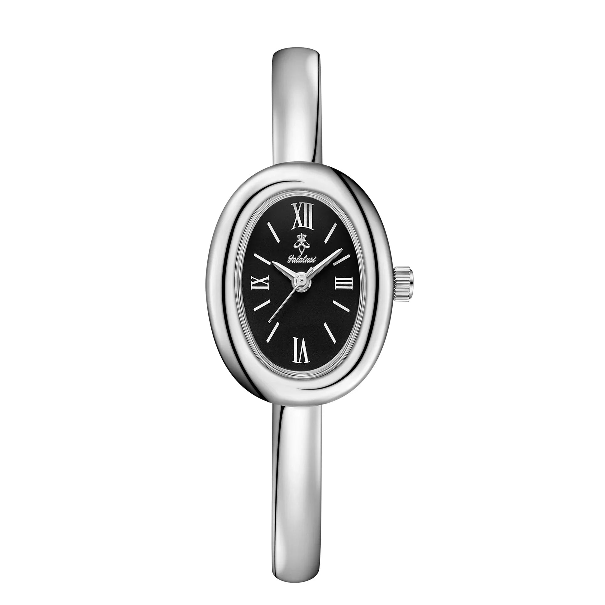 Minimalist Women's Watch with Golden Glow and Stainless Steel Bracelet – Elegant Ladies Watch for Everyday Wear