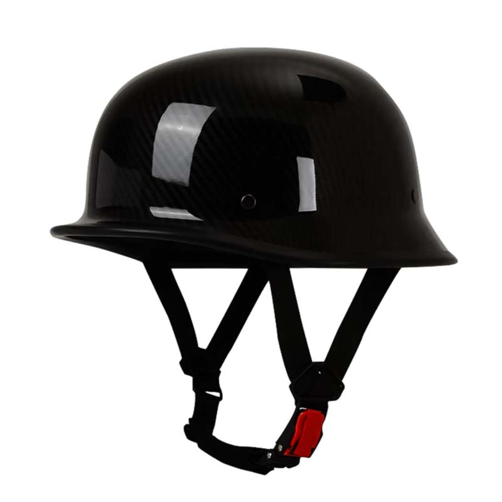 Outlaw half-face motorcycle helmet for men - Practical design for everyday rides