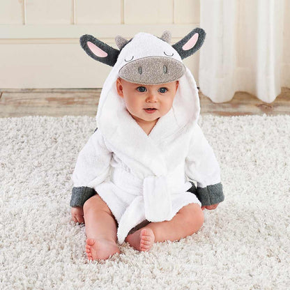 PEIGNOIR BAIN BÉBÉ ANIMAUX