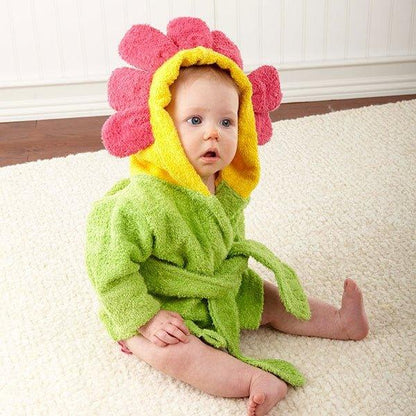 PEIGNOIR BAIN BÉBÉ ANIMAUX
