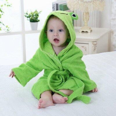 PEIGNOIR BAIN BÉBÉ ANIMAUX