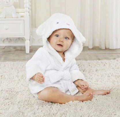 PEIGNOIR BAIN BÉBÉ ANIMAUX