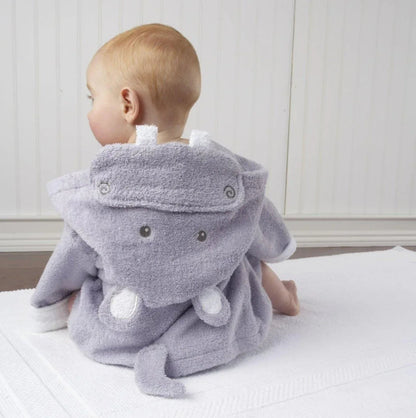 PEIGNOIR BAIN BÉBÉ ANIMAUX