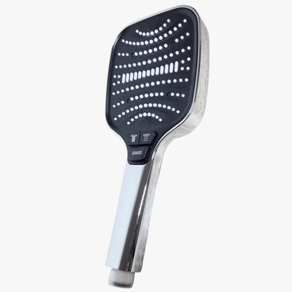 Anti-limescale shower head with even water flow for everyday use