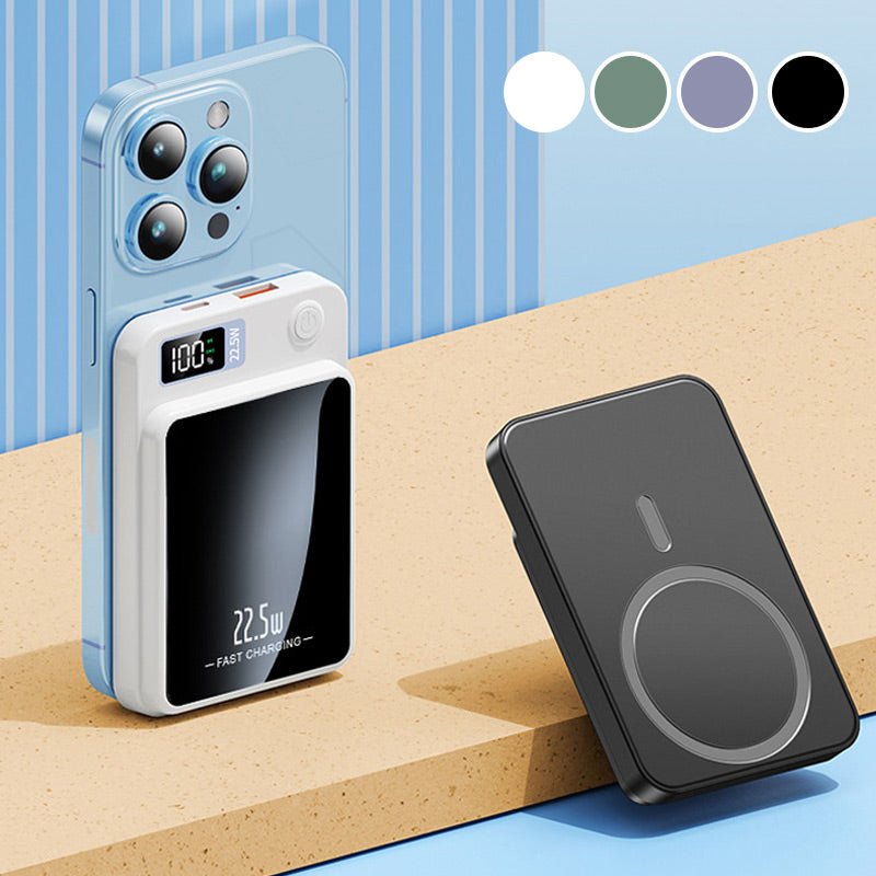 Power Bank 10000mAh 22.5W Fast Charging Wireless – Slim Portable Charger with LED Display