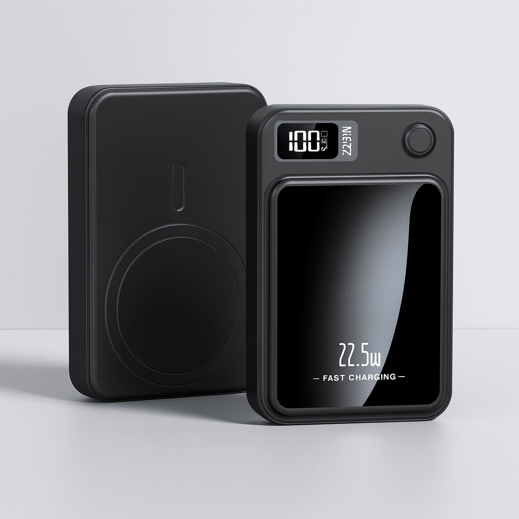 Power Bank 10000mAh 22.5W Fast Charging Wireless – Slim Portable Charger with LED Display