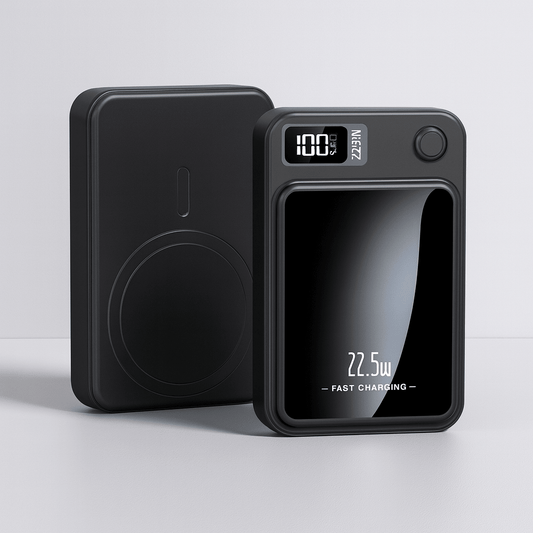 Power Bank 10000mAh 22.5W Fast Charging Wireless – Slim Portable Charger with LED Display