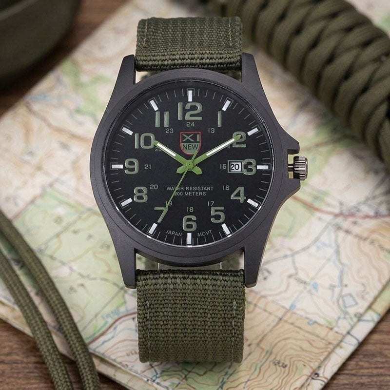 Rugged outdoor watch | Military-inspired design for everyday adventures