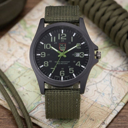 Rugged outdoor watch | Military-inspired design for everyday adventures