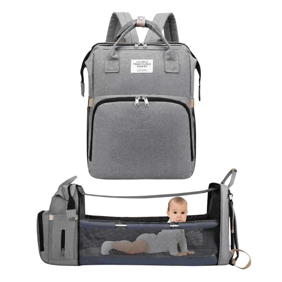 Sac à langer bébé – Grande capacité & multi-fonction | RONDOR