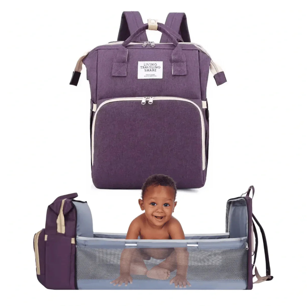 Sac à langer bébé – Grande capacité & multi-fonction | RONDOR