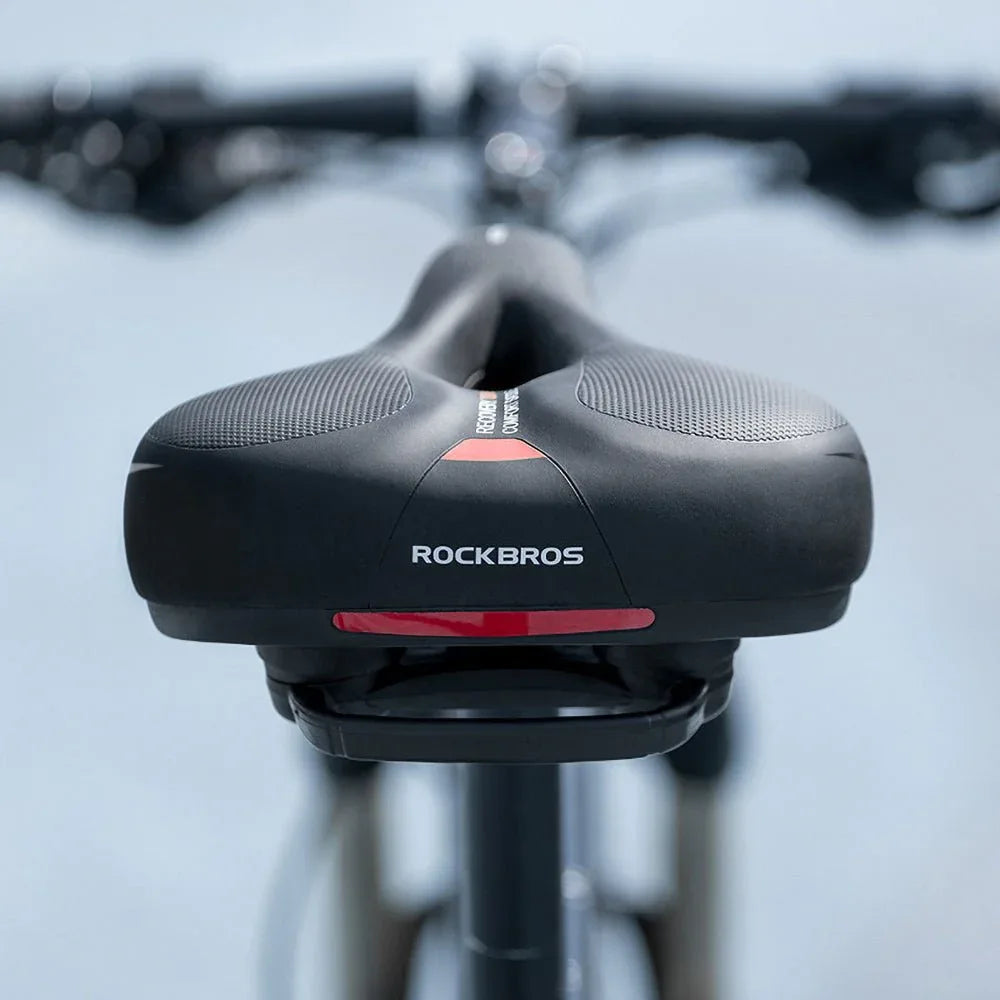 Selle de vélo antidouleur en mousse à mémoire de forme