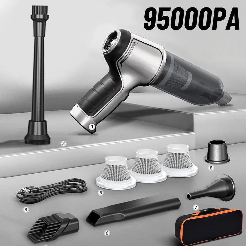 Cordless car vacuum cleaner - Powerful suction for easy cleaning