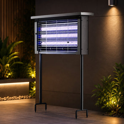 Elsie Solar Bug Zapper Light - Outdoor UV Insect Killer, IPX5 Water Resistant