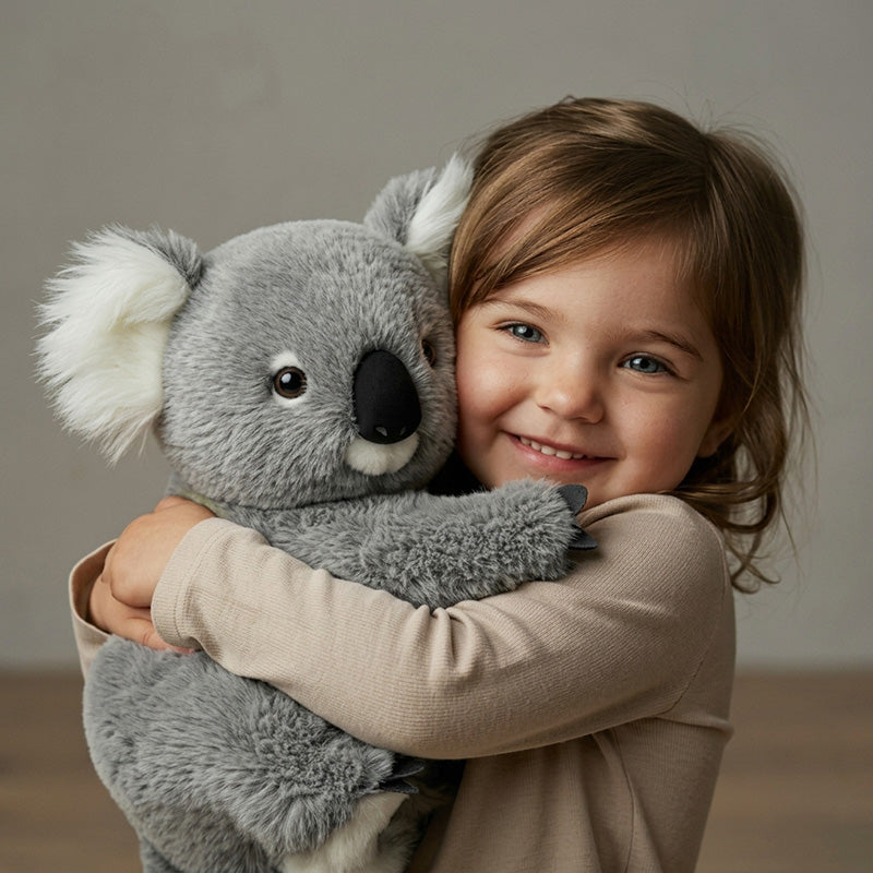 Soothing weighted koala plush – soft cuddle companion