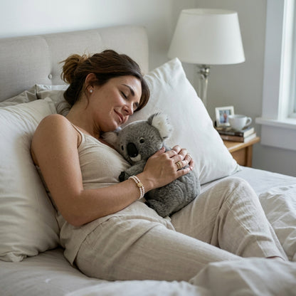 Soothing weighted koala plush – soft cuddle companion