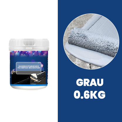 Waterproof multi-purpose polyurethane coating, lasting protection, protects every centimetre of your space