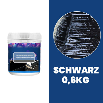 Waterproof multi-purpose polyurethane coating, lasting protection, protects every centimetre of your space