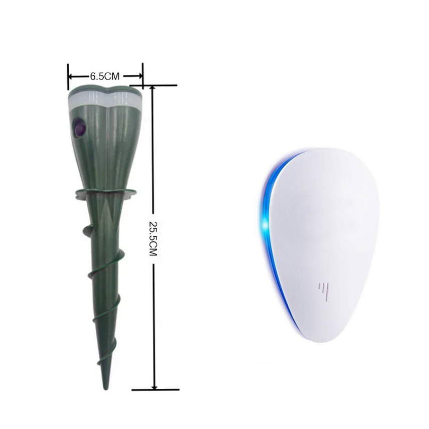 Solar Powered Waterproof Animal Repellent