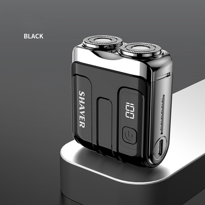 Portable Mini Men's Electric Shaver – Compact & rechargeable – Wet/dry use, perfect for travel or gym bag – quick and smooth shave