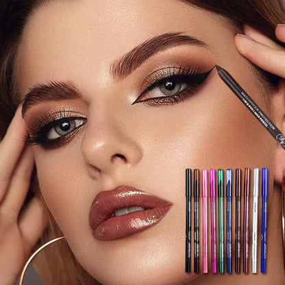 10 colourful gel eyeliner pens