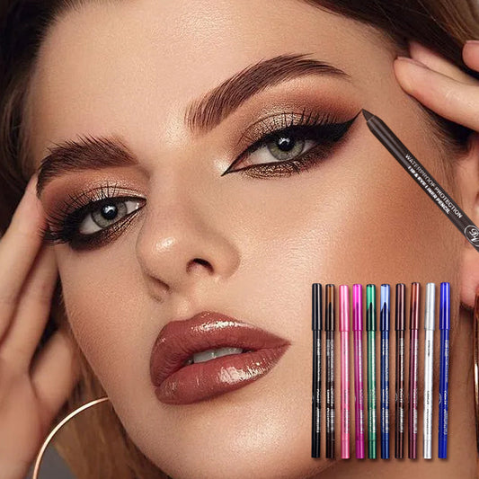 10 colourful gel eyeliner pens