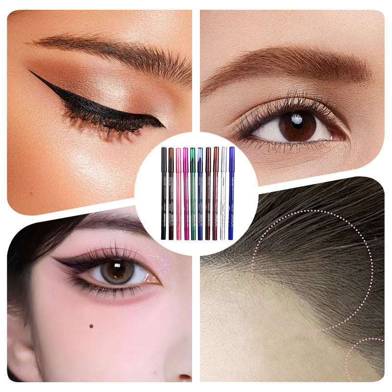 10 colourful gel eyeliner pens