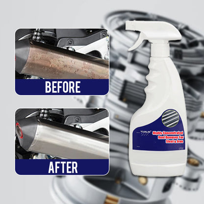 Highly concentrated rust remover – Effective on steel/iron, fast-acting and gentle on metal surfaces