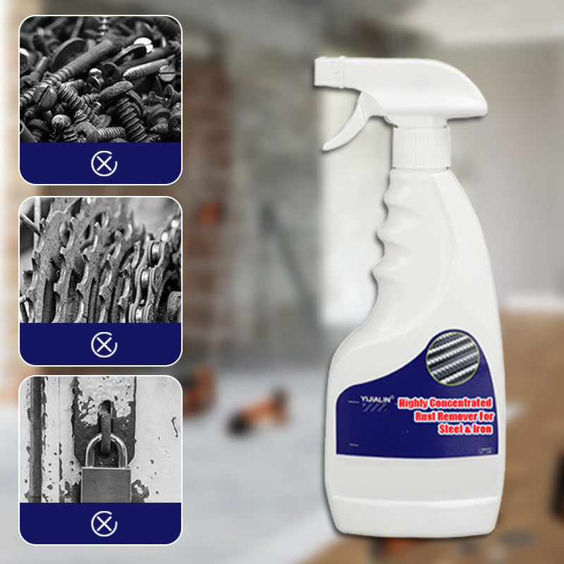 Highly concentrated rust remover – Effective on steel/iron, fast-acting and gentle on metal surfaces