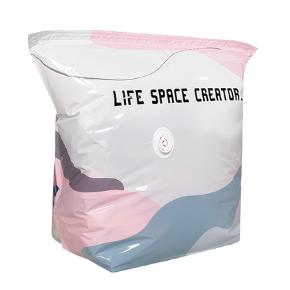 Large Compressible Vacuum Storage Bag – Pump-Free, Watertight & Ideal For Saving Space In Suitcases And At Home