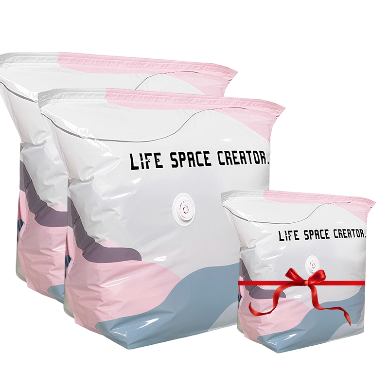 Large Compressible Vacuum Storage Bag – Pump-Free, Watertight & Ideal For Saving Space In Suitcases And At Home
