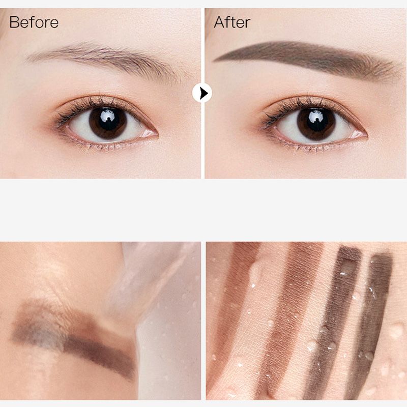Instant Adjustable Eyebrow Stamp – Two‑color brow powder, waterproof & smudge‑proof. Natural, full brows in seconds