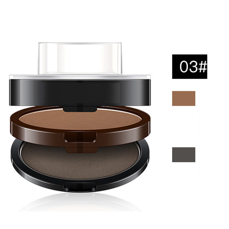 Instant Adjustable Eyebrow Stamp – Two‑color brow powder, waterproof & smudge‑proof. Natural, full brows in seconds