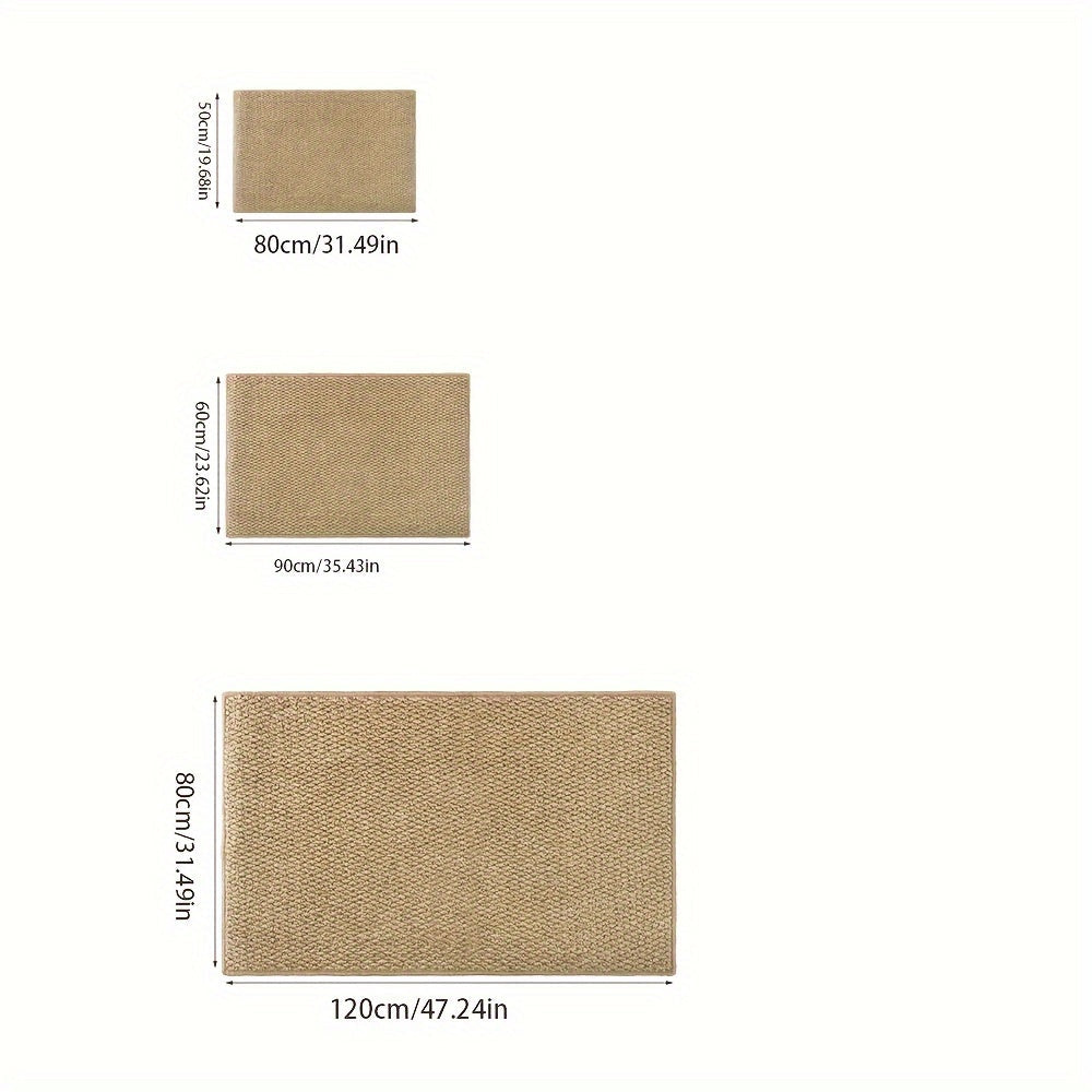 Tapis d’entrée en fibres végétales 60 à 120 cm - sols plus propres