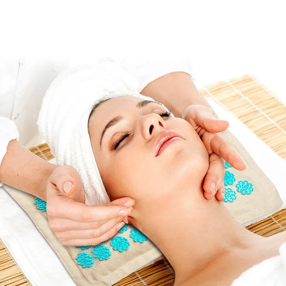 Tapis d’acupression relaxant avec oreiller de soutien | Acuva™