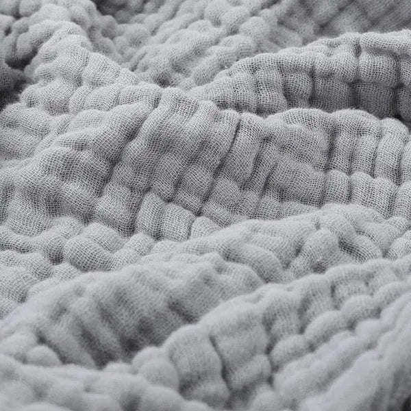 Plaid doux en mousseline