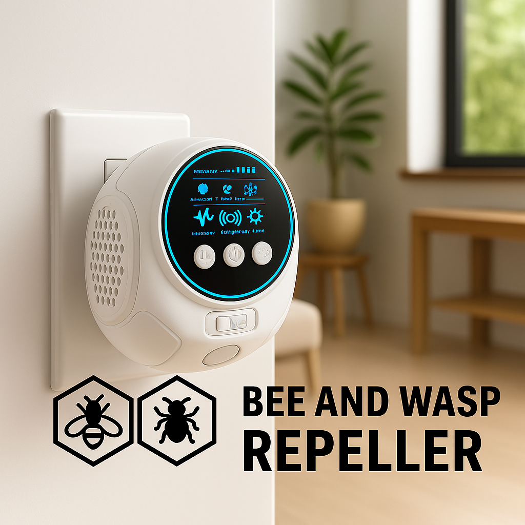 Elsie Ultrasonic Plug-In Pest Deterrent - Indoor and Outdoor, Black or White