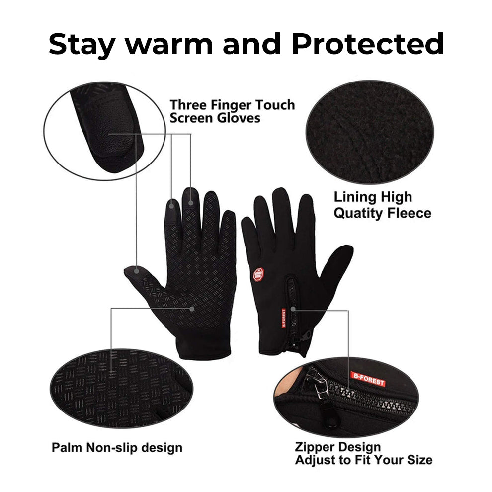 Heated winter gloves | Touchscreen, water-resistant and USB powered