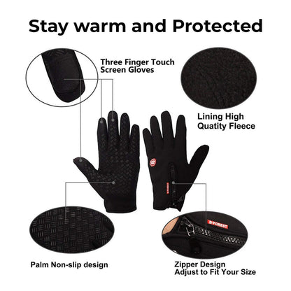 Heated winter gloves | Touchscreen, water-resistant and USB powered