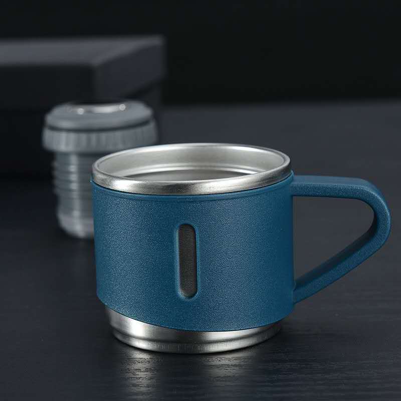 Unisex Portable Insulated Thermos Flask - 12-Hr Hot/Cold Retention