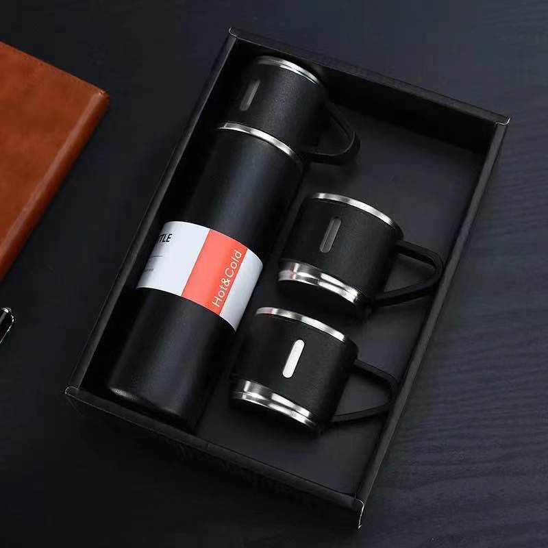 Unisex Portable Insulated Thermos Flask - 12-Hr Hot/Cold Retention