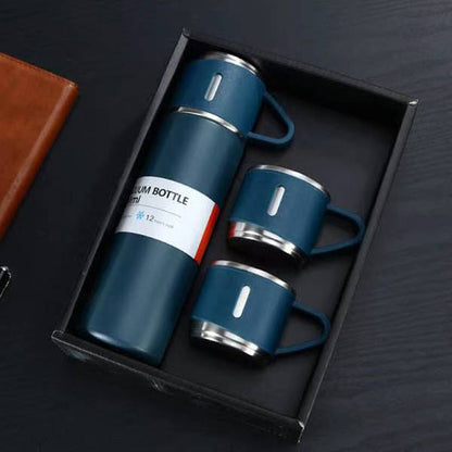 Unisex Portable Insulated Thermos Flask - 12-Hr Hot/Cold Retention